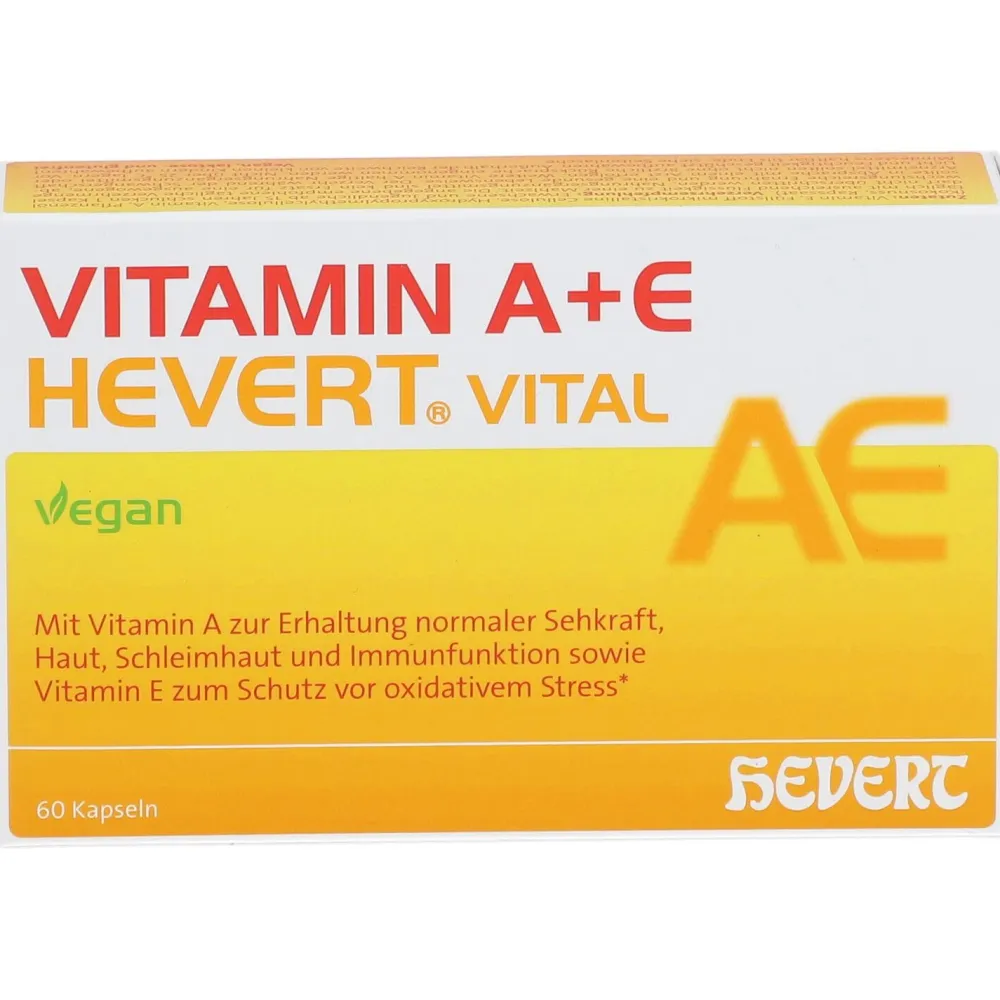 VITAMIN A+E HEVERT VITAL> Hot