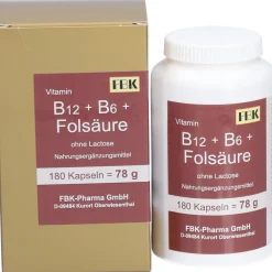 Vitamin B12 + B6 + Folsäure ohne Lactose| Sale