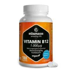 VITAMIN B12 1.000 µg hochdosiert vegan|vitamaze Best