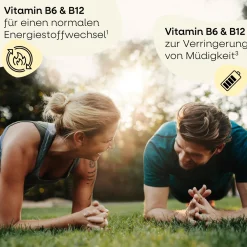 Vitamin B Komplex Multivitamin Gummies I alle B-Vitamine mit 12 µg Vitamin B12 I Mango-Geschmack ...><noscript><img width=