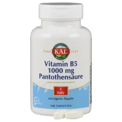 Vitamin B5 1000 mg Pantothensäure| Clearance