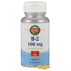 Vitamin B2 Riboflavin 100 mg|KAL Clearance
