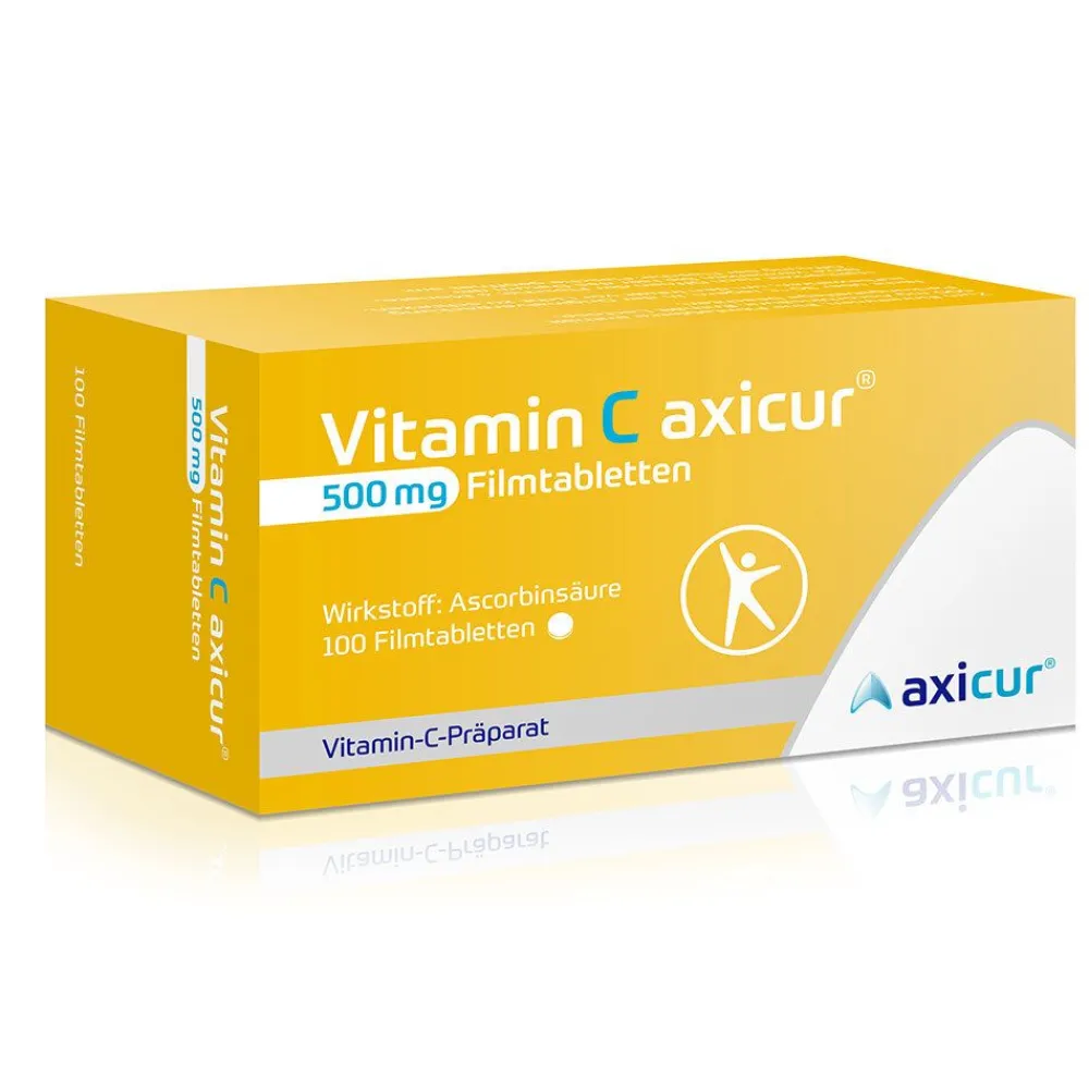 Vitamin C axicur® 500 mg> Hot