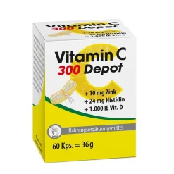VITAMIN C 300 Depot + Zink + Histidin + Vitamin D Kapseln| Outlet