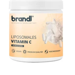 Vitamin C 500 mg pro Kapsel – liposomal, hochdosiert & rein | ® Made in Germany | 120 Stk.>brandl Sale