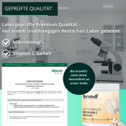 Vitamin C 500 mg pro Kapsel – liposomal, hochdosiert & rein | ® Made in Germany | 120 Stk.><noscript><img width=