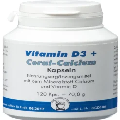 Vitamin D3 + Coral-Calcium Kapseln| Online