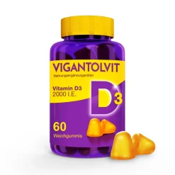 Vitamin D3  2000 I.E. VIT Weichgummis - für ein aktives Leben²|Vigantol Best