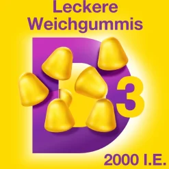 Vitamin D3  2000 I.E. VIT Weichgummis - für ein aktives Leben²|Vigantol Best