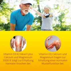 Vitamin D3 K2 Hevert plus Calcium und Magnesium 2000 IE| Sale