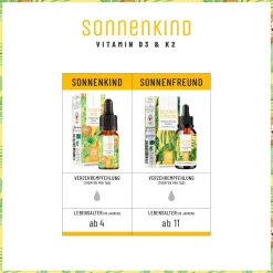 Vitamin D3 K2 Kinder ab 4 Jahren 300 Tropfen 10 ml Vegan Flechten Sonnenkind ®><noscript><img width=