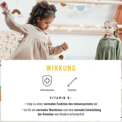 Vitamin D3 K2 Kinder ab 4 Jahren 300 Tropfen 10 ml Vegan Flechten Sonnenkind ®><noscript><img width=