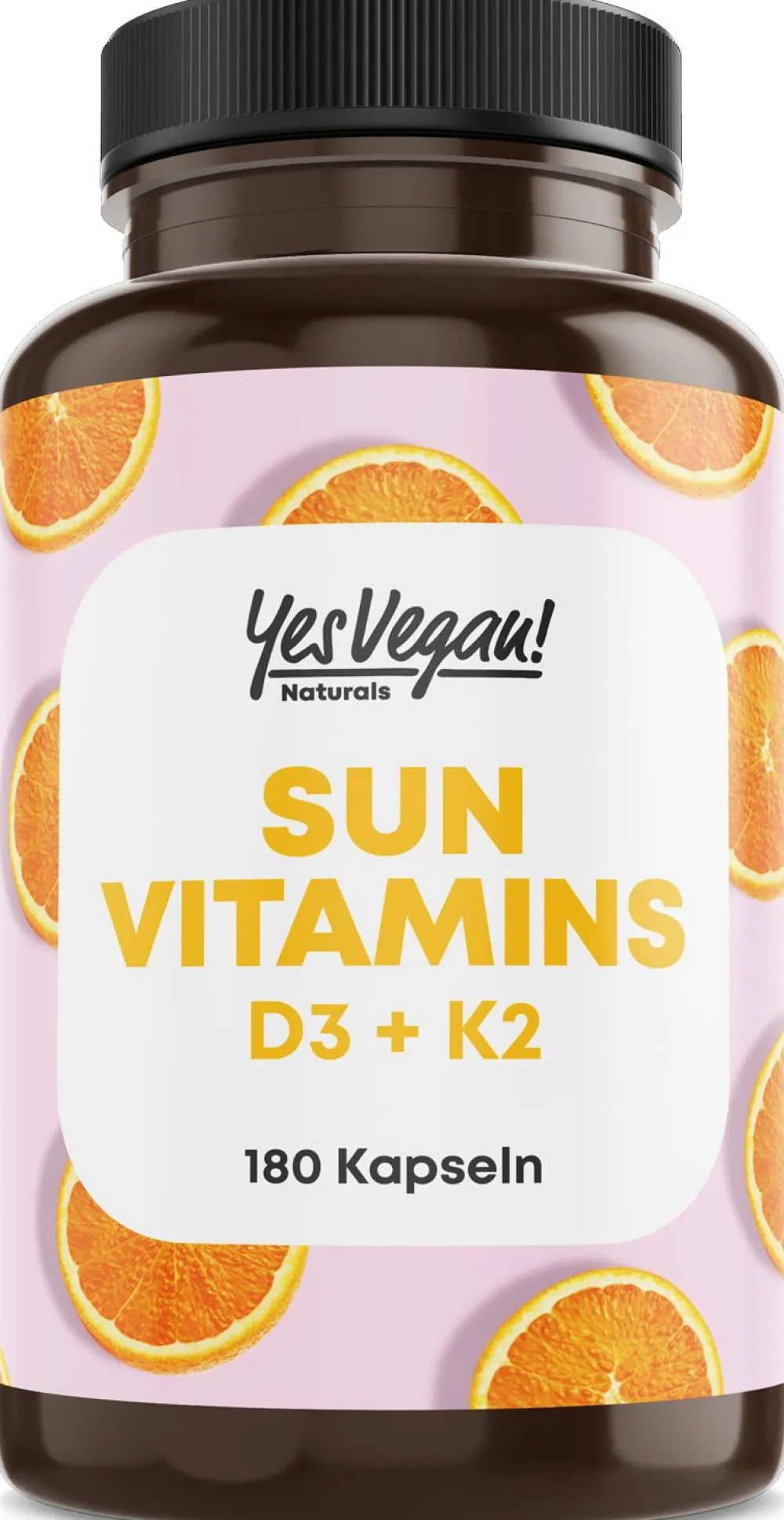 Vitamin D3 K2 Omega 3 + Calcium Magnesium und Zink - 180 Kapseln 5000 IE - Vitamin d hochdosiert>YesVegan Outlet