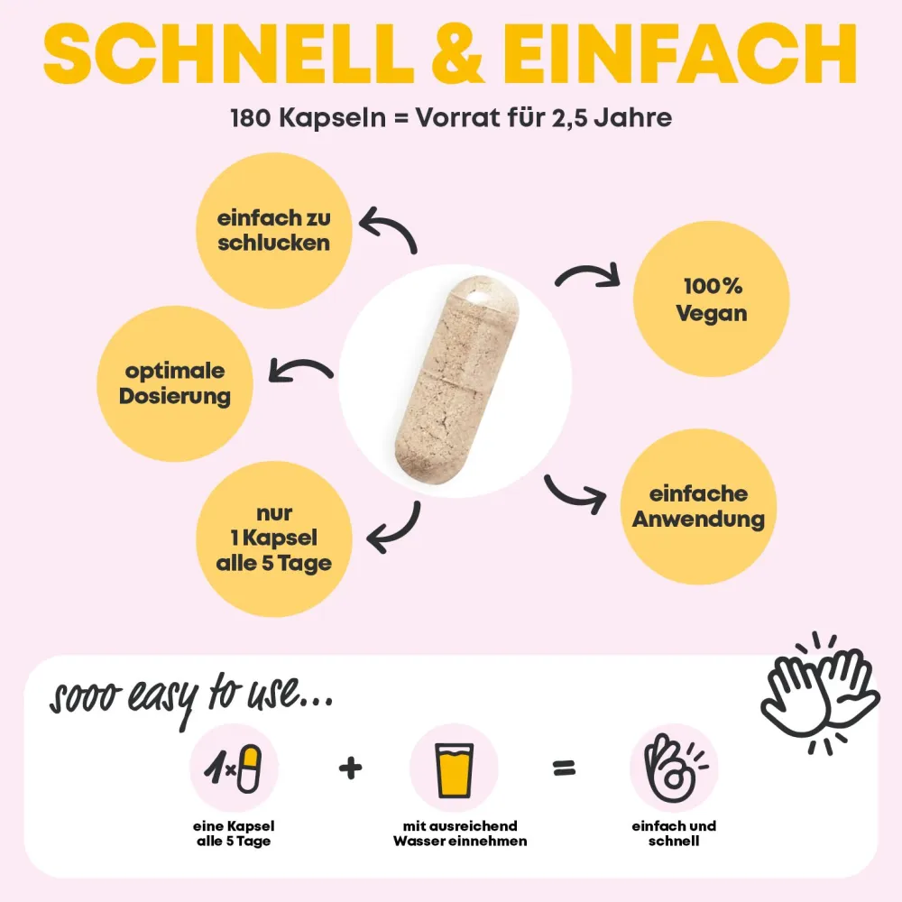 Vitamin D3 K2 Omega 3 + Calcium Magnesium und Zink - 180 Kapseln 5000 IE - Vitamin d hochdosiert>YesVegan Outlet