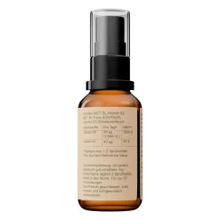 Vitamin D3 K2 Spray – Vegan, Hochdosiert | 2000 I.E. D3 + K2 | 20 ml | Knochen & Immunsystem><noscript><img width=