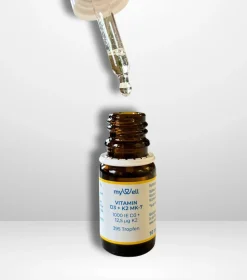 Vitamin D3 K2 Tropfen – 1.000 I.E. | MCT-Öl | 10 ml> Discount
