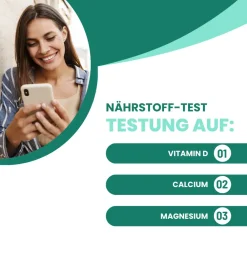 Vitamin D Test, Calcium Test & Magnesium Test (vollwertiger Labortest)| New