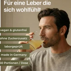 Vitapow Leber Komplex - Mariendistel, Artischocke, Löwenzahn, Cholin, Inositol| New