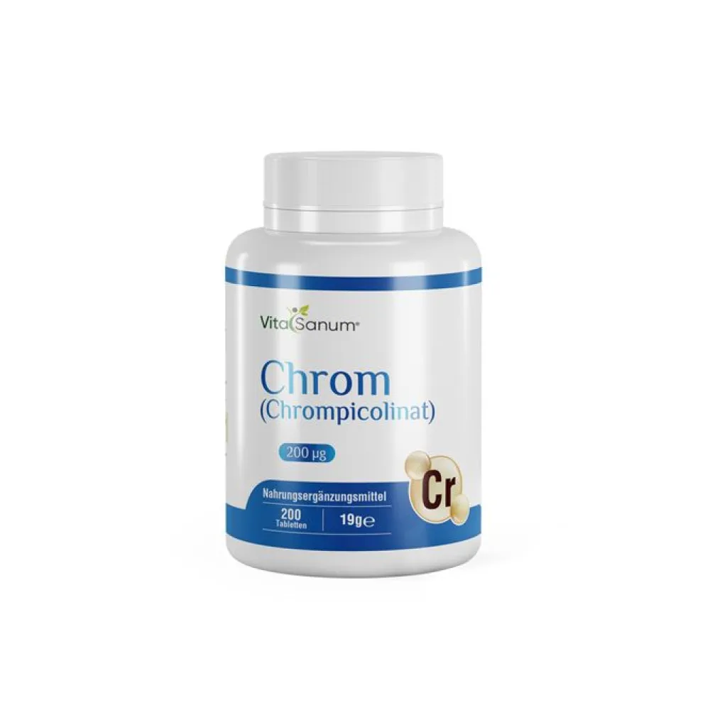 ® CHROM (Chromium) 200 µg>VitaSanum Online