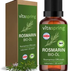 vitaspring® ätherisches Bio Rosmarinöl für Haare & Kopfhaut| Discount