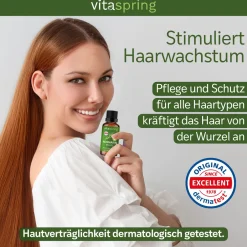 vitaspring® ätherisches Bio Rosmarinöl für Haare & Kopfhaut| Discount