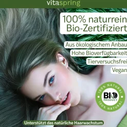 vitaspring® ätherisches Bio Rosmarinöl für Haare & Kopfhaut| Discount