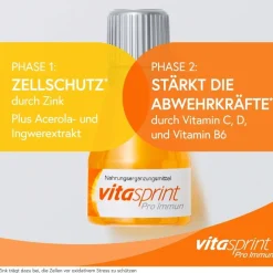 Pro Immun, Nahrungsergänzungsmittel mit Vitamin D, Vitamin C, 24 St.|vitasprint New