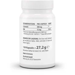 VitaWorld Zink L-Carnosin Kapseln mit 300 mg L-Carnosin> Best