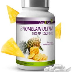Bromelain 5000FIP Kapseln|Vita2You Outlet