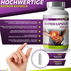 Vita2You Natron Kapseln 1000mg| Online