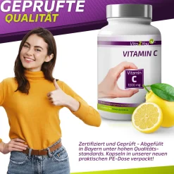 Vitamin C 1000mg Kapseln - Hochdosiert><noscript><img width=