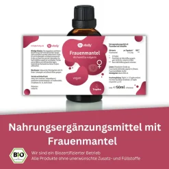 vitelly Frauenmantel Tropfen – pflanzlicher 5:1-Extrakt aus Frauenmantel (Alchemilla vulgaris)| Discount