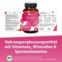 vitelly WomanToMum® Kinderwunsch Vitamine für einen Monat><noscript><img width=