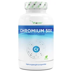 Chromium - 500 mcg|vit4ever Hot