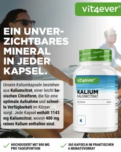 Kalium (Kaliumcitrat)|vit4ever