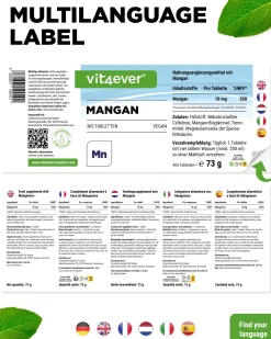 Mangan 10 mg|vit4ever Hot