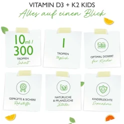 Vitamin D3 + K2 Kids|vit4ever Best