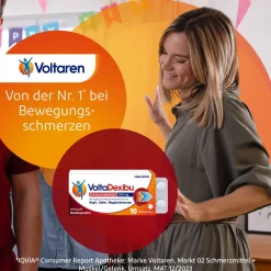 VoltaDexibu Schmerztabletten, Dexibuprofen 200 mg| Discount