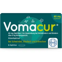 Vomacur® 40 mg Zäpfchen| Hot