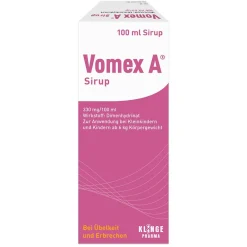 Sirup Kinder­freundlicher Kirsch­geschmack>Vomex A New