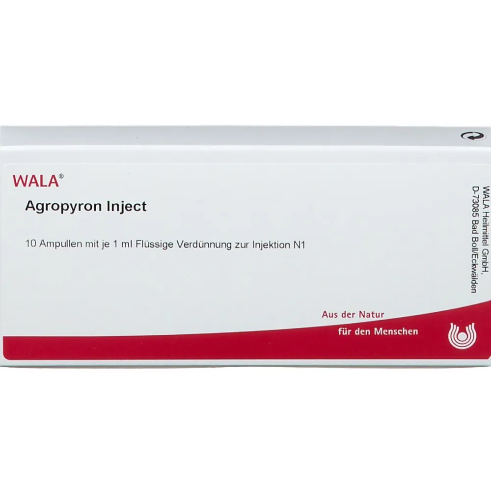 ® Agropyron Inject Amp.>Wala Hot