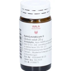 ® APIS/LEVISTICUM II Globuli|Wala Discount