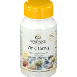 Zink 15 mg|Warnke Best