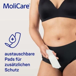 Waschbarer Inkontinenzslip ® lady Absorbent underwear Größe M + 5 X-Change Pads><noscript><img width=