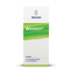 Wecesin® Pulver - Puder bei Schürfwunden, Ekzemen und zur Nabelpflege bei Neugeborenen|WELEDA Discount