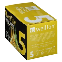 PROTECT PRO Safety Pen Needles 30 G 5 mm|wellion Hot