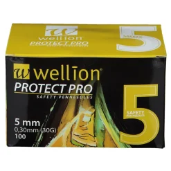 PROTECT PRO Safety Pen Needles 30 G 5 mm|wellion Hot
