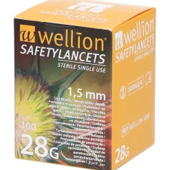 Safetylancets 28 G 1,5 mm>wellion Best