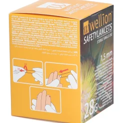 Safetylancets 28 G 1,5 mm>wellion Best