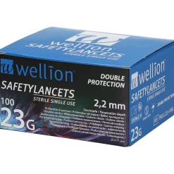 ® Safetylancets steril 2,2 mm 23 G>wellion Best